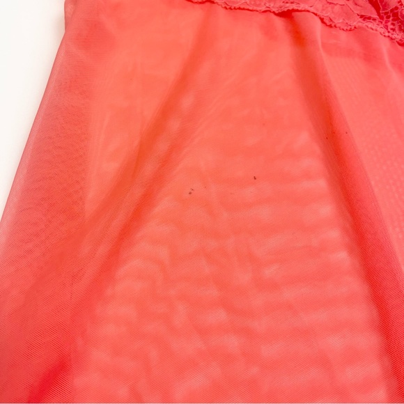 Sexy Babydoll Lingerie Boudoir Sweet as Can Peach Set - Picture 7 of 14